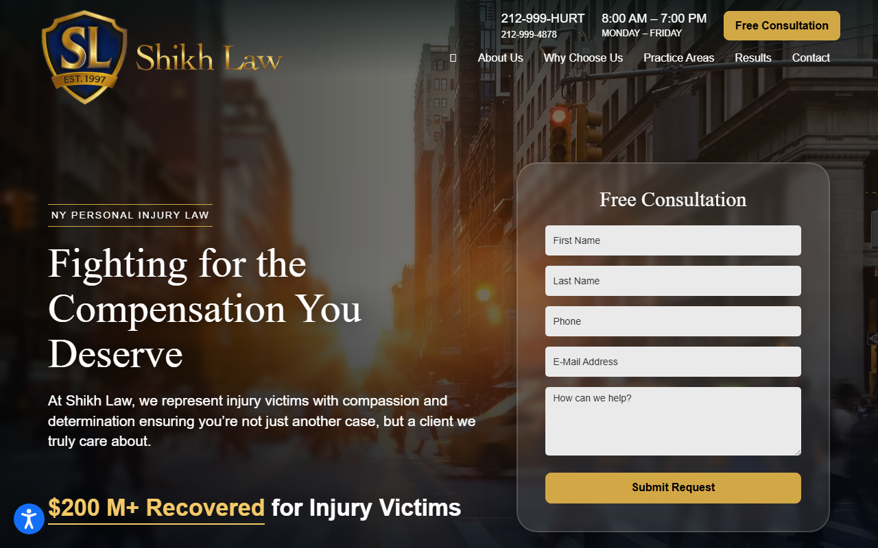 855-90-law4you.com screenshot