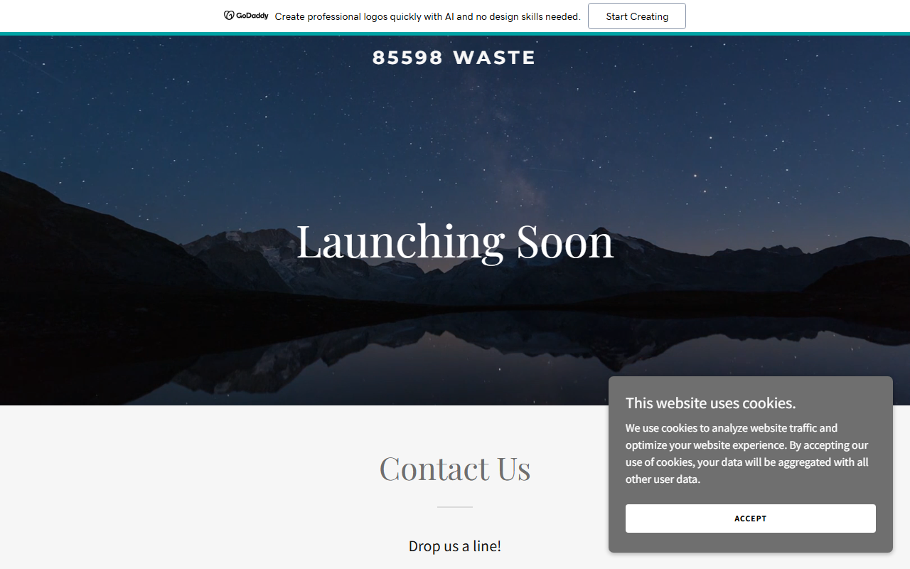 85598waste.com screenshot