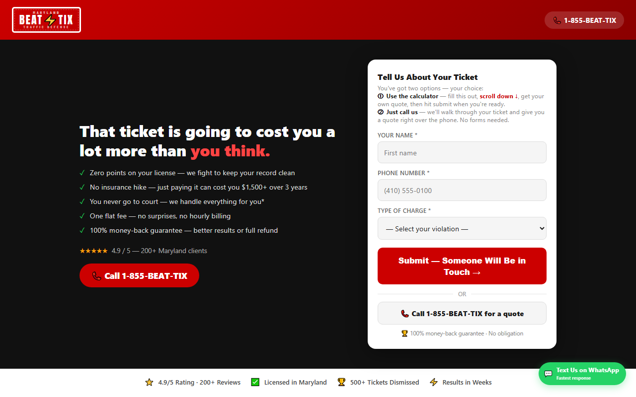 855beattix.com screenshot