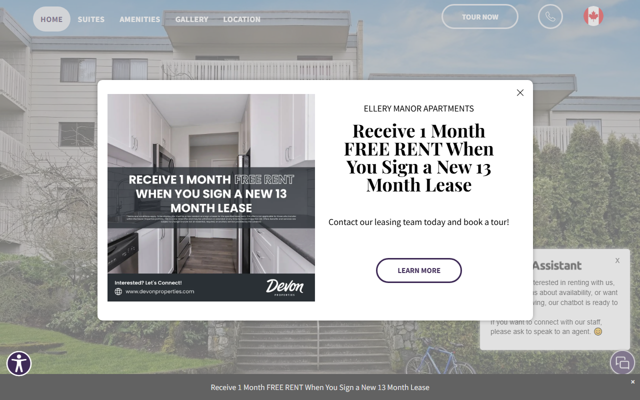 855ellerystreet.com screenshot