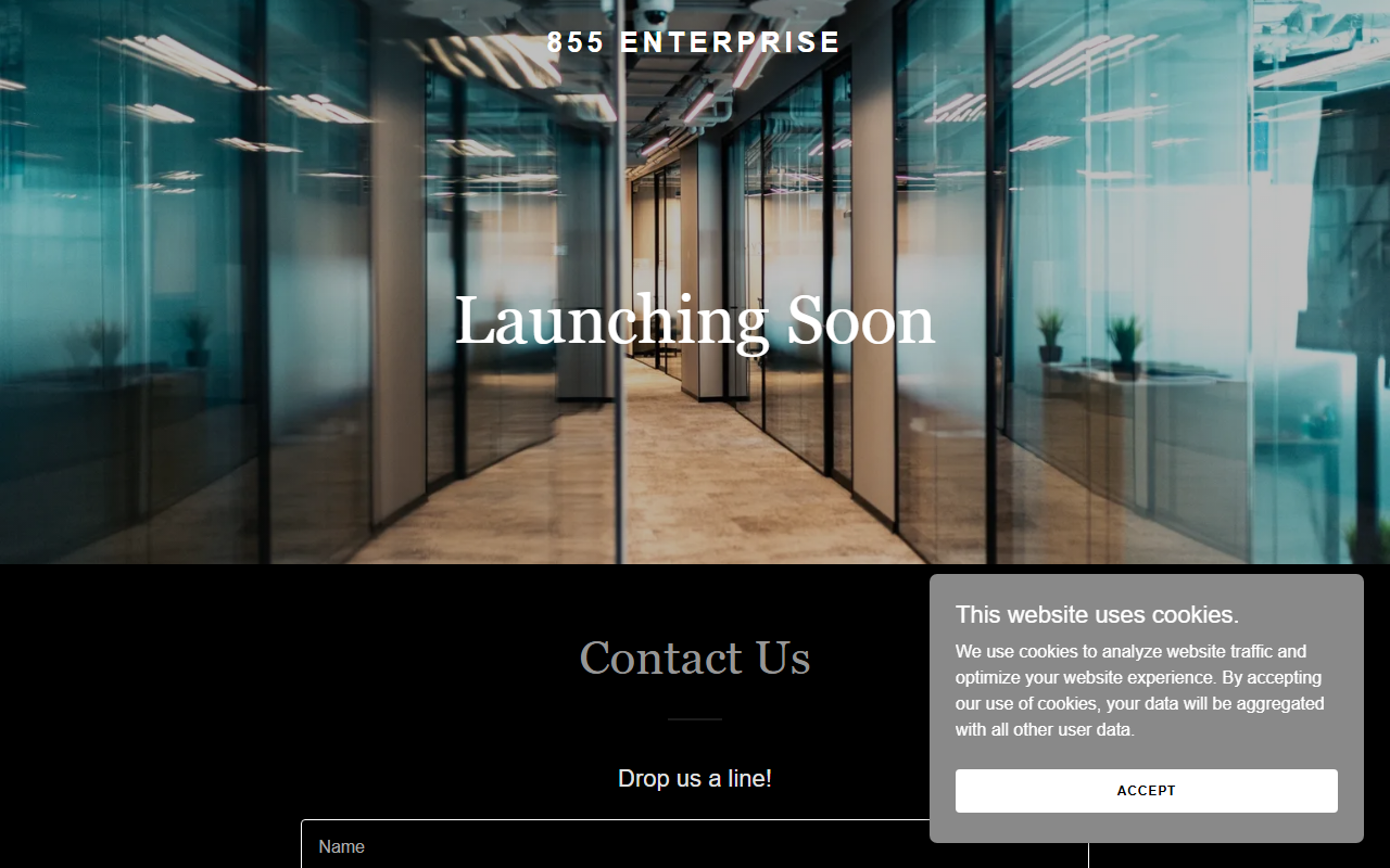 855enterprisellc.com screenshot