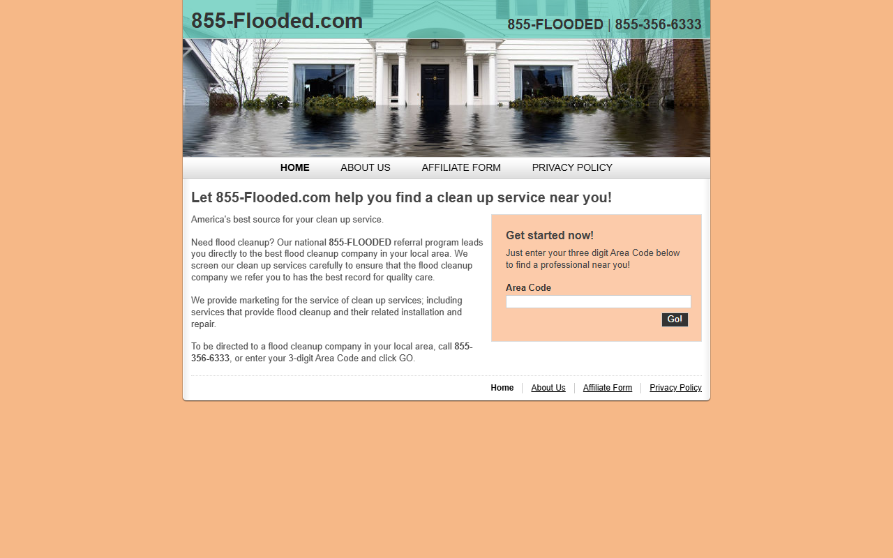 855flooded.com screenshot