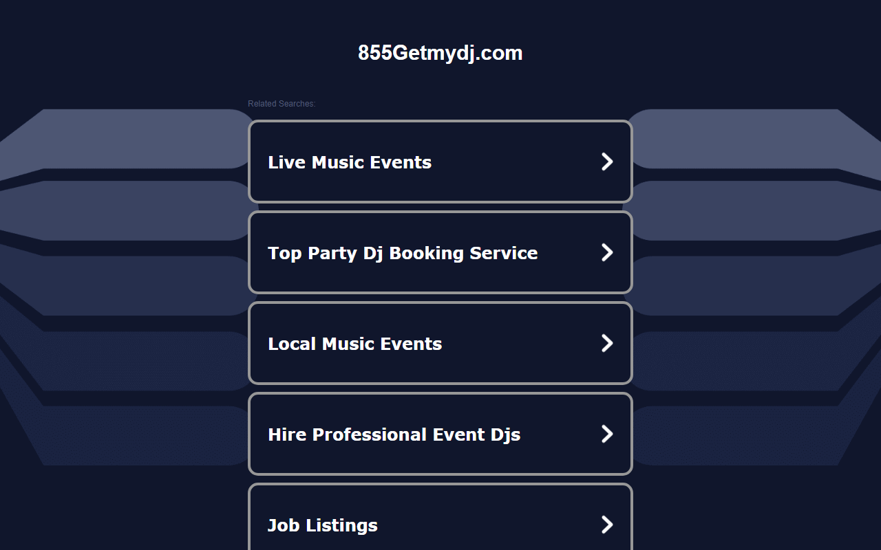 855getmydj.com screenshot