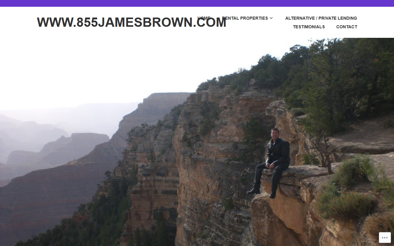 855jamesbrown.com screenshot