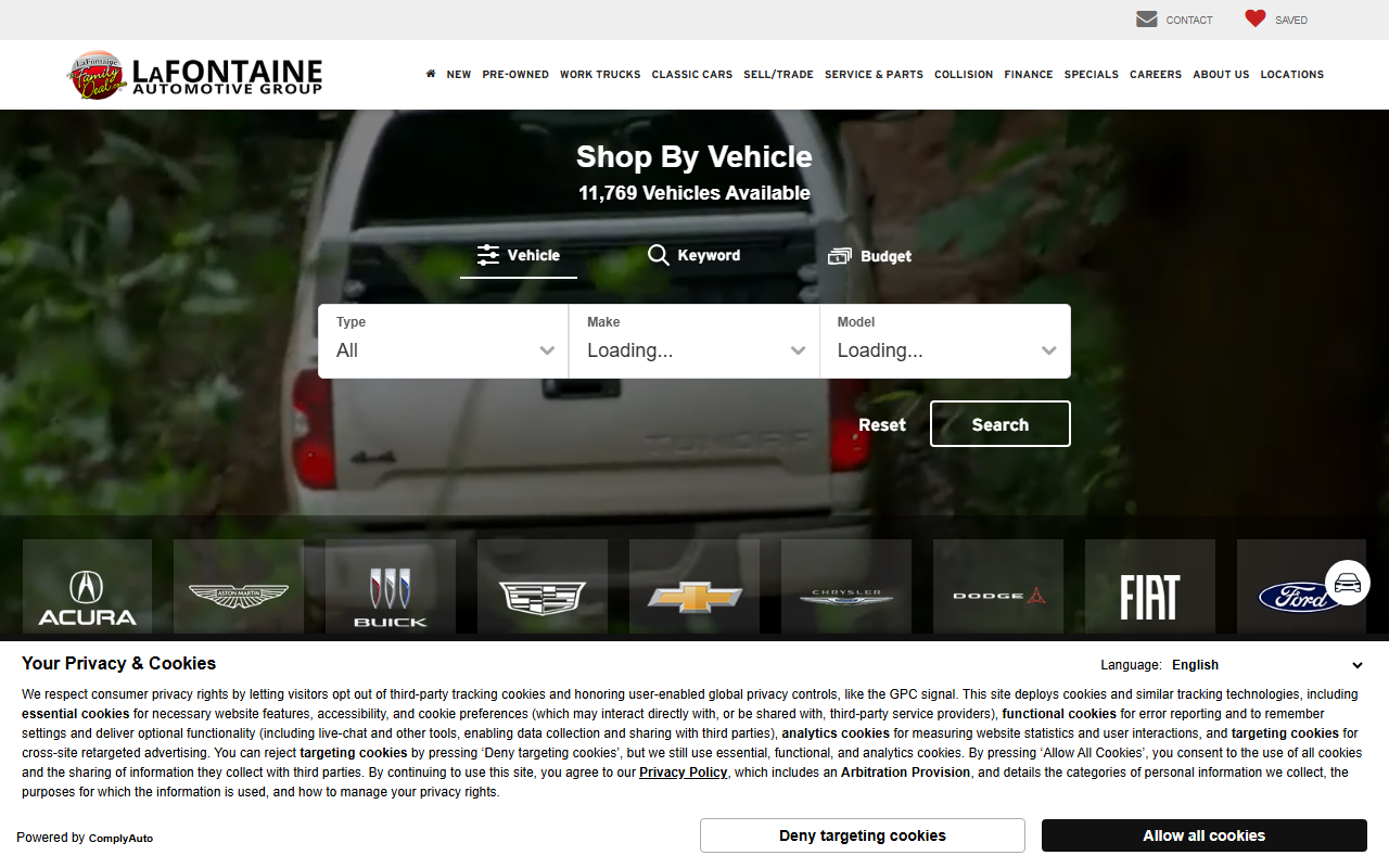 855lafontaine.com screenshot