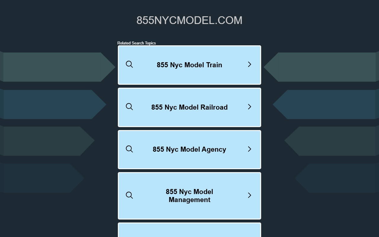 855nycmodel.com screenshot
