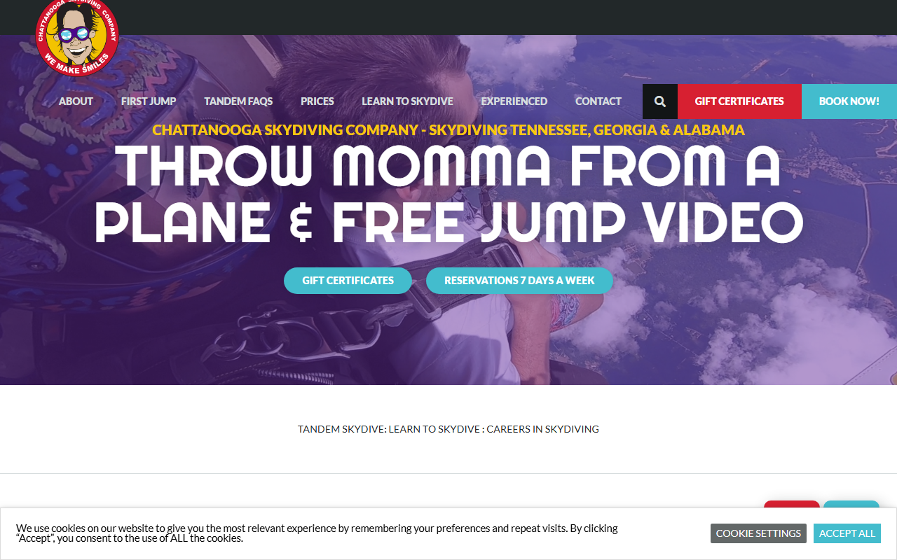 855projump.com screenshot