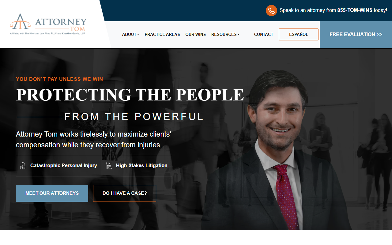 855tomwins.com screenshot