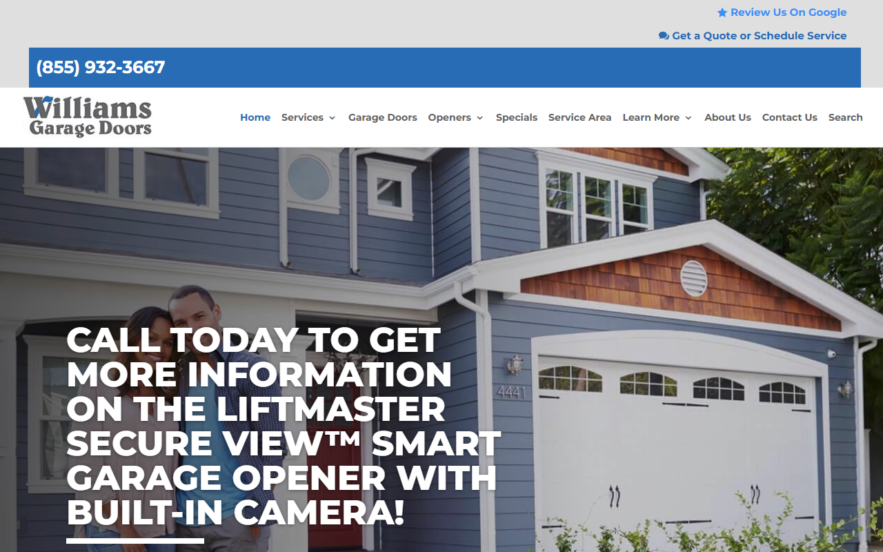855wdcdoor.com screenshot