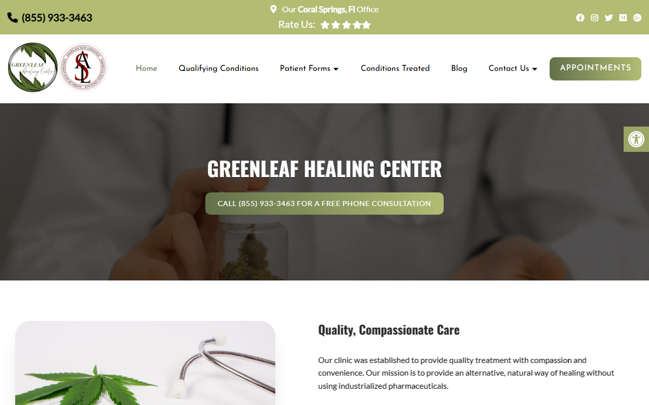 855weed4me.com screenshot