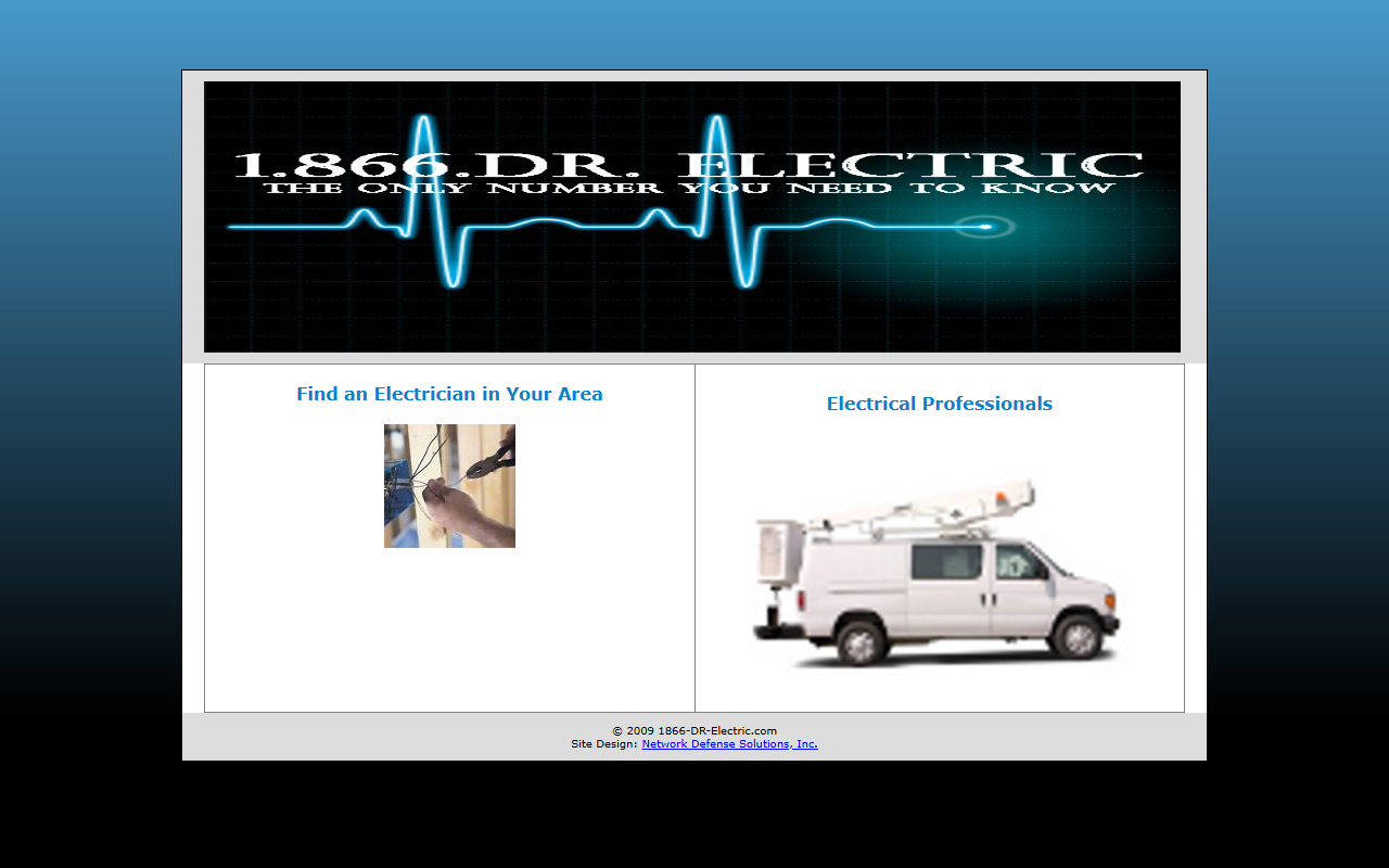 866drelectric.com screenshot
