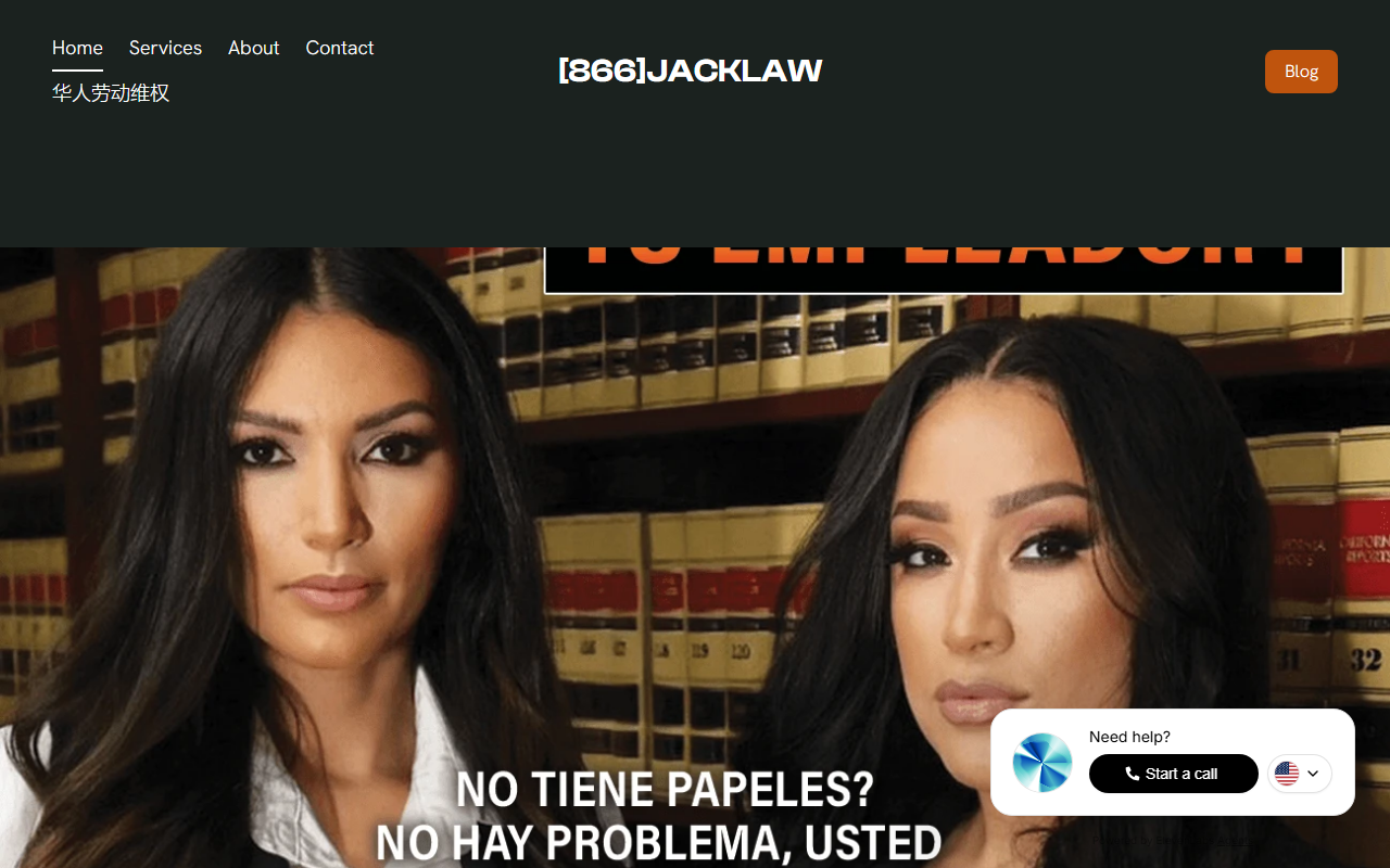 866jacklaw.com screenshot