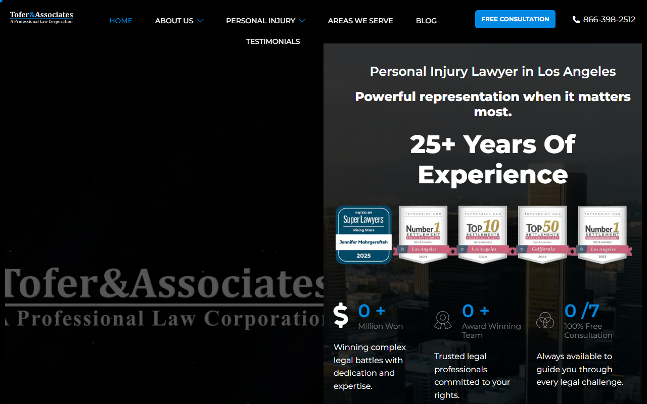 866mylawfirm.com screenshot