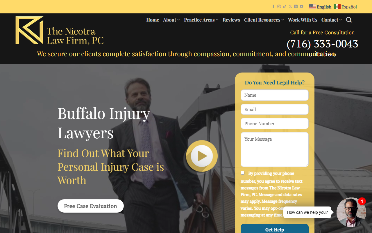 866nicotra.com screenshot