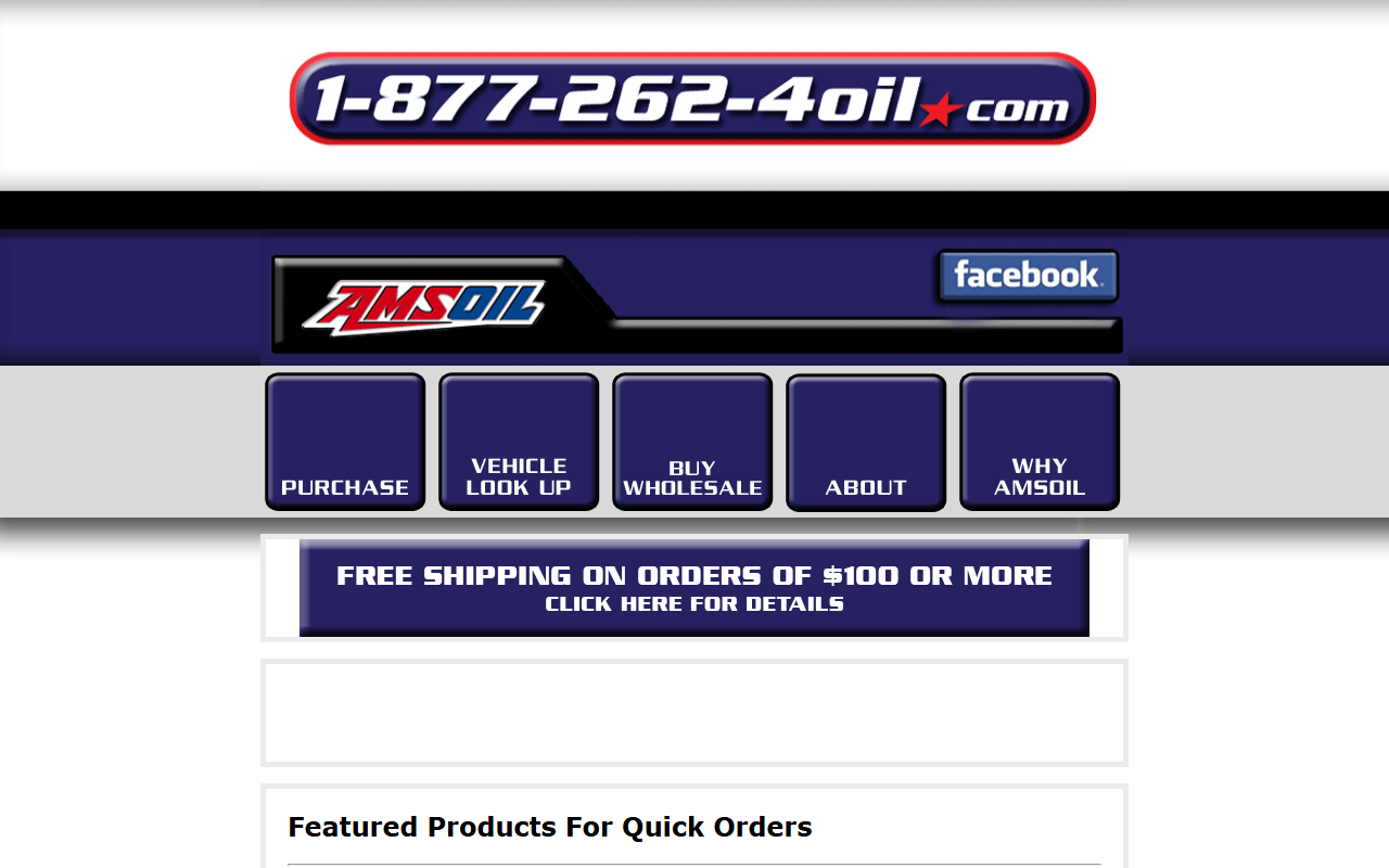 877-262-4oil.com screenshot