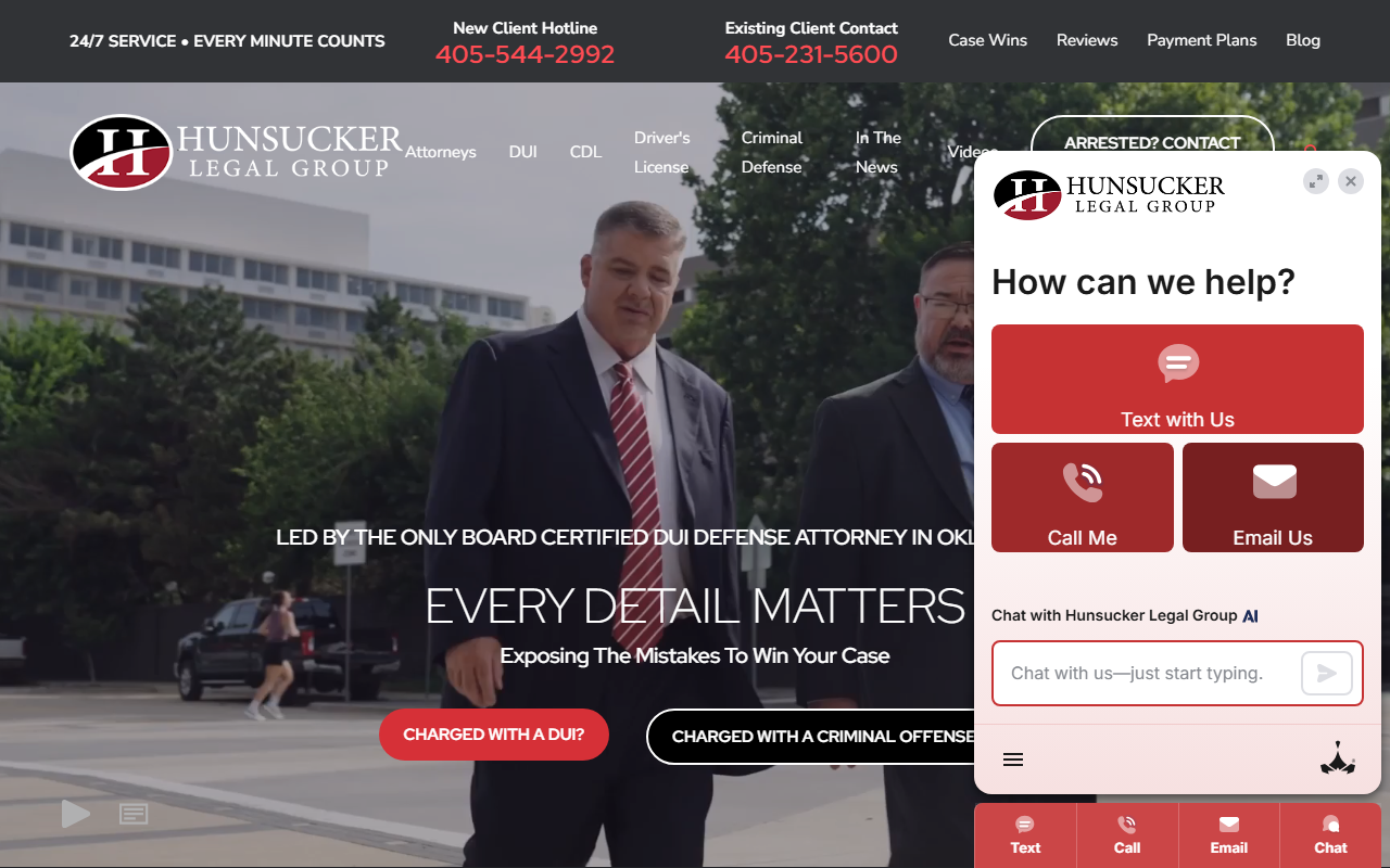 877-dui-lady.com screenshot