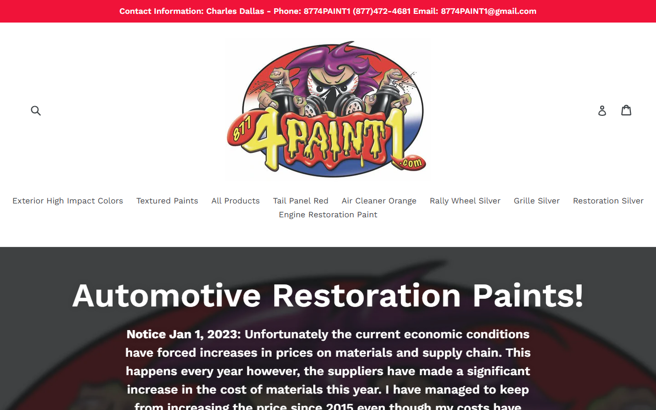 8774paint1.com screenshot