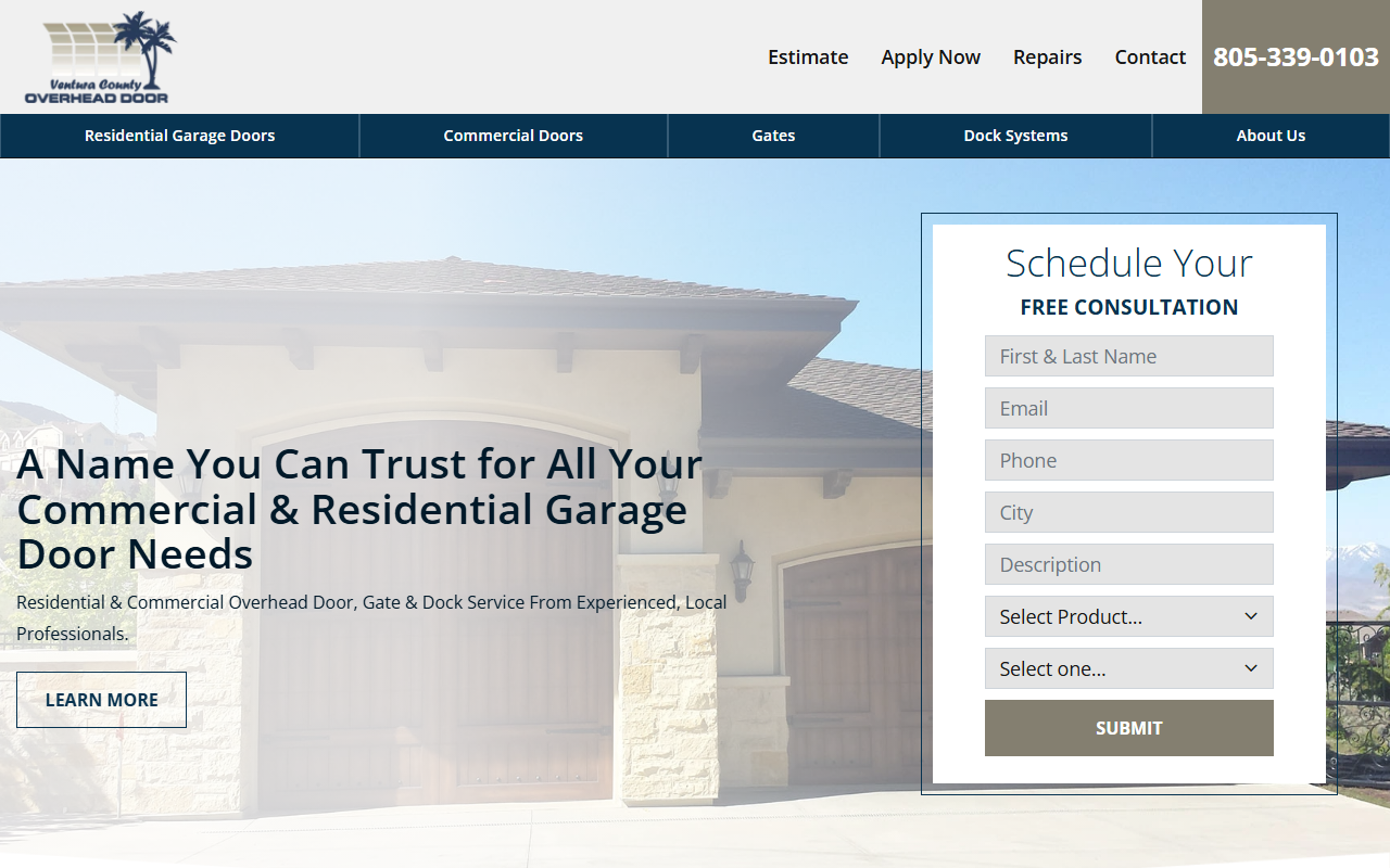 877656door.com screenshot
