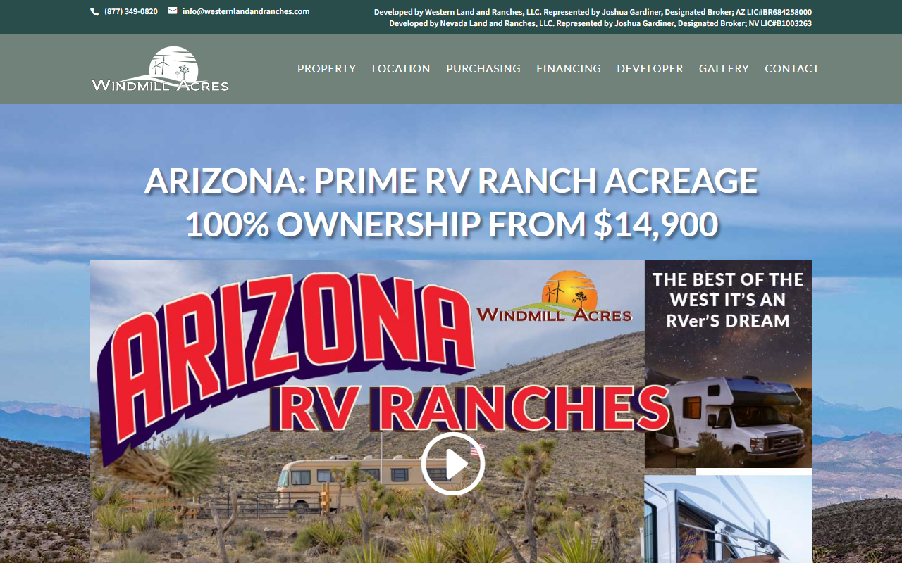 877855land.com screenshot