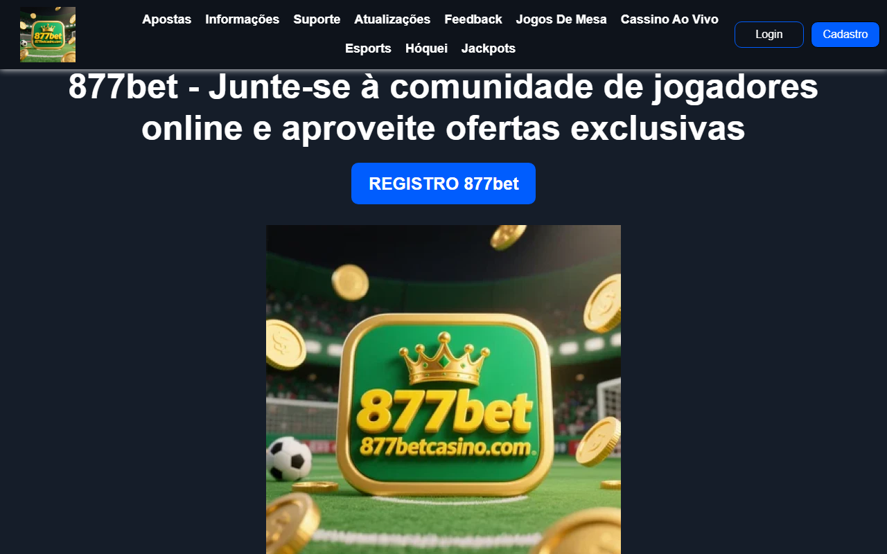 877betcasino.com screenshot