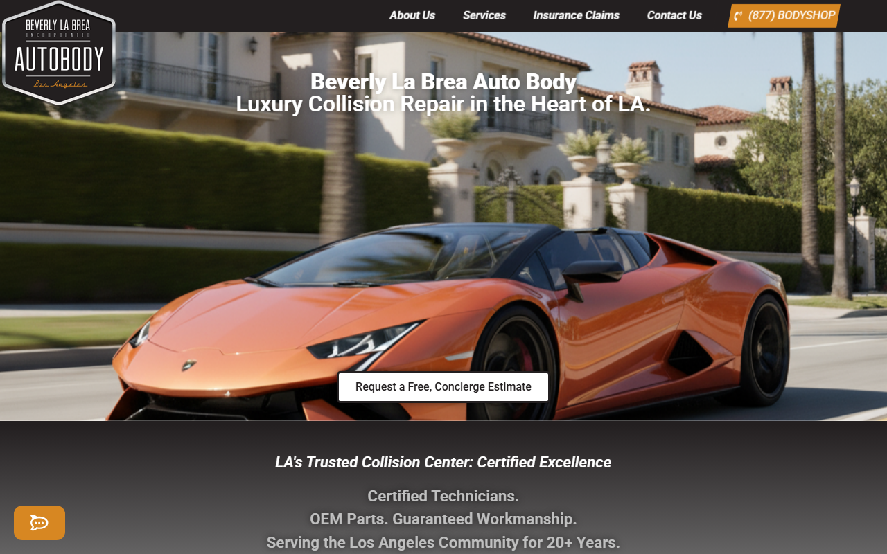 877bodyshop.com screenshot