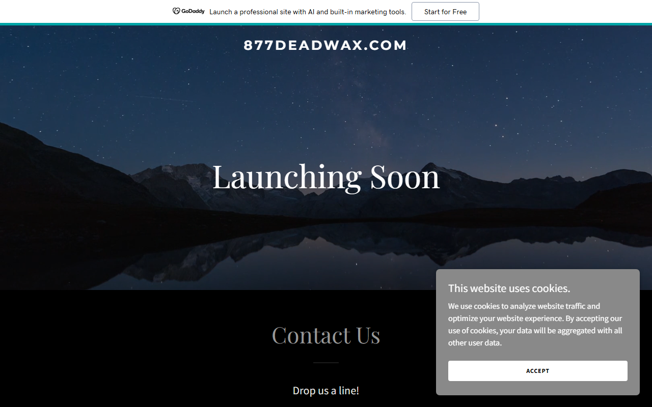 877deadwax.com screenshot