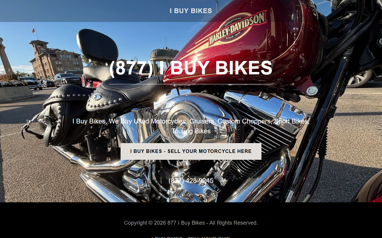 877ibuybikes.com screenshot