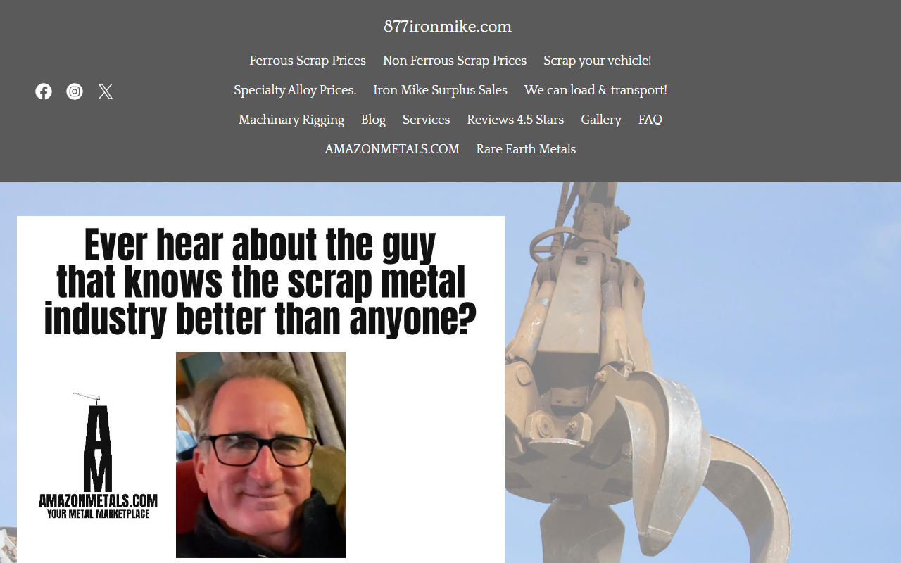 877ironmike.com screenshot
