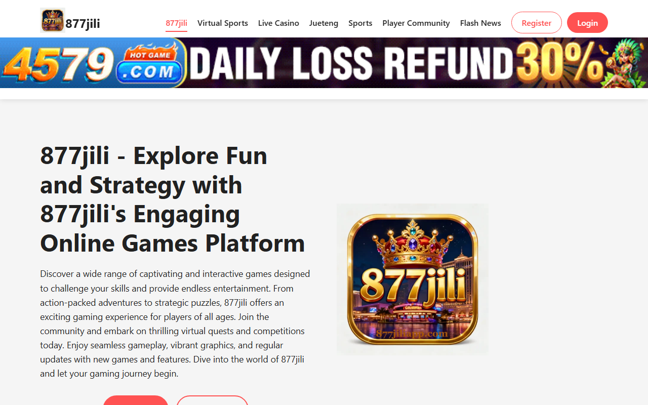 877jiliapp.com screenshot