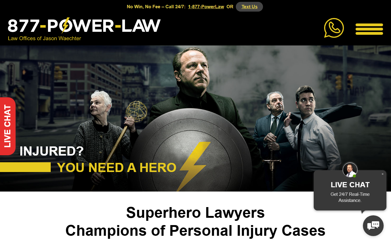 877powerlaw.com screenshot