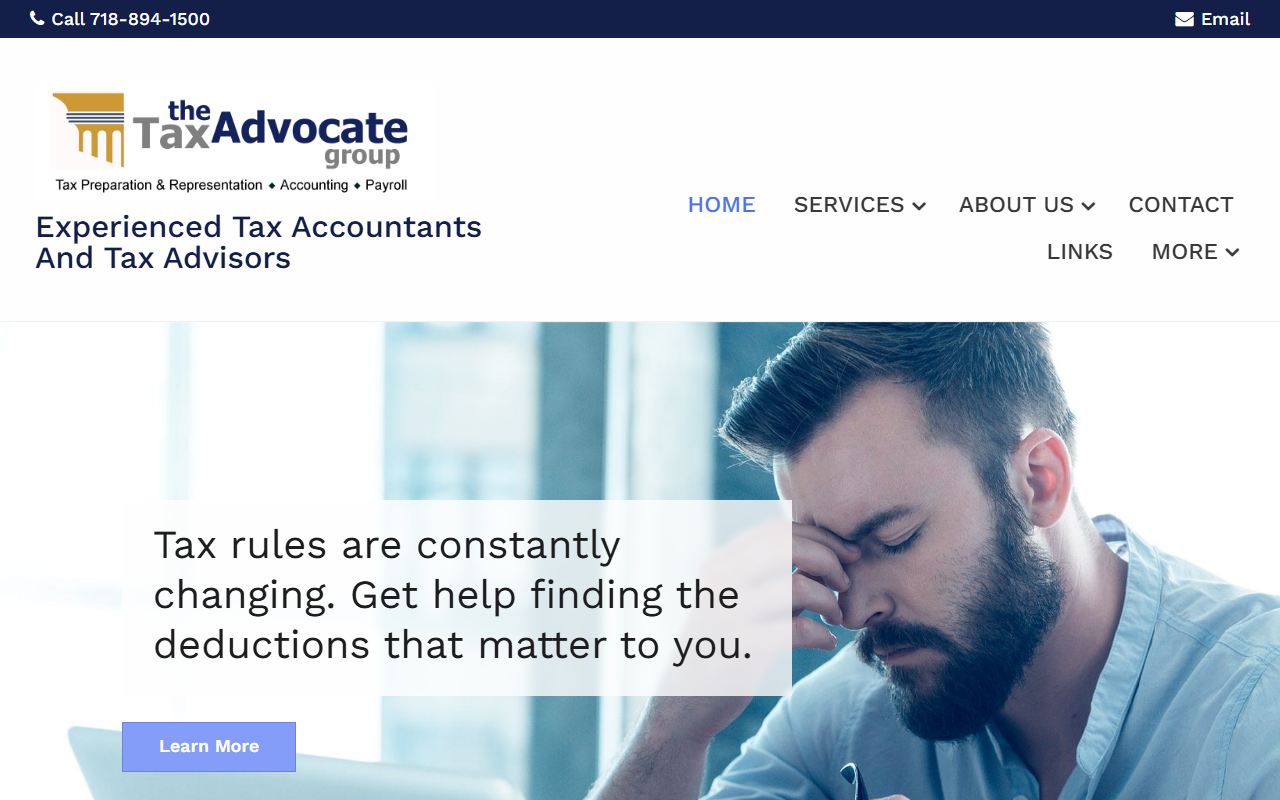 877tax1040.com screenshot