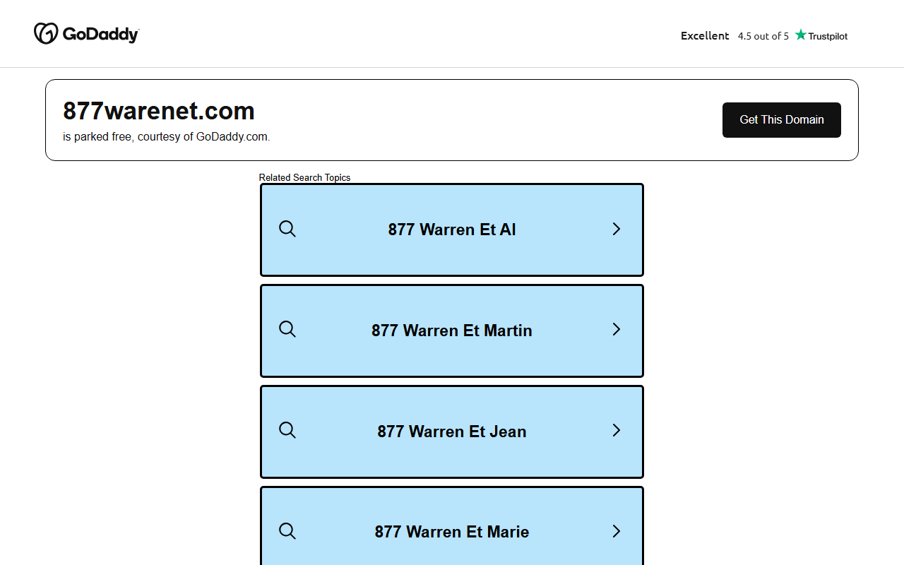 877warenet.com screenshot