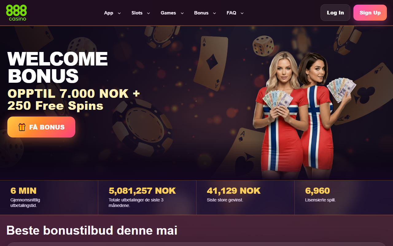 888-casino-norge.com screenshot