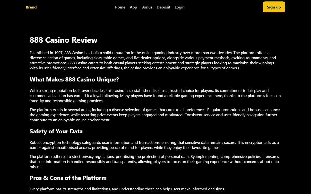 888-casinologin.com screenshot