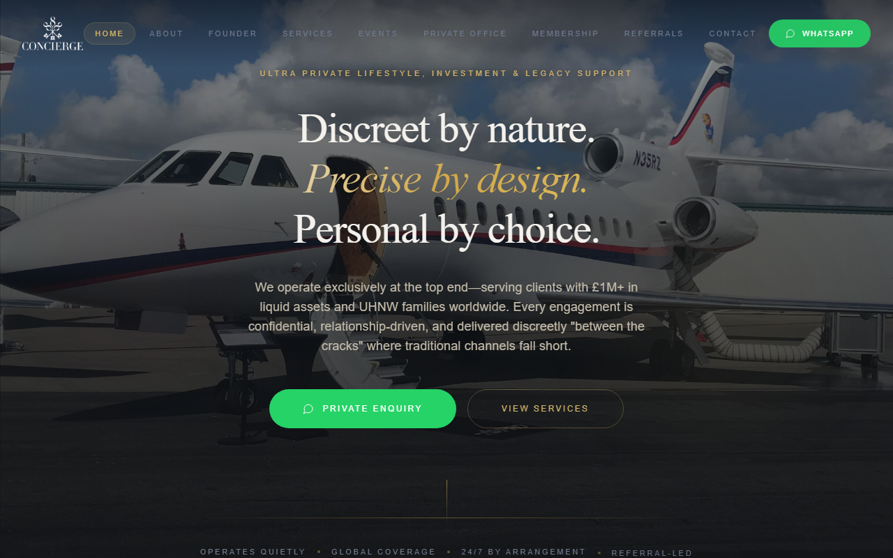 888-concierge.com screenshot