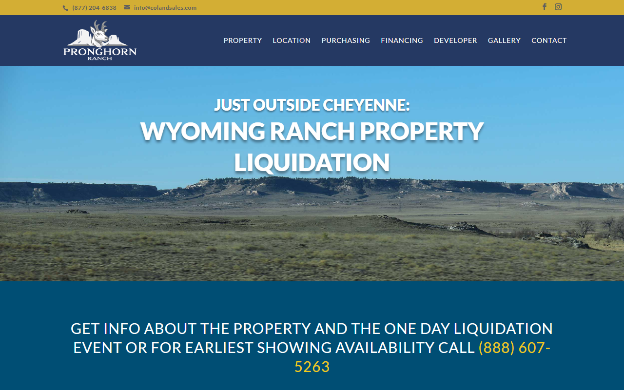 888320land.com screenshot