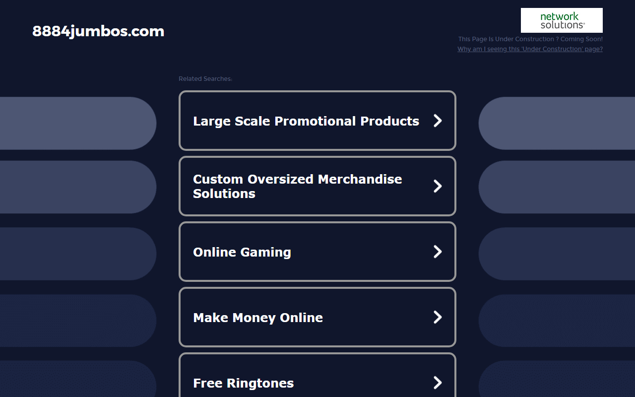 8884jumbos.com screenshot