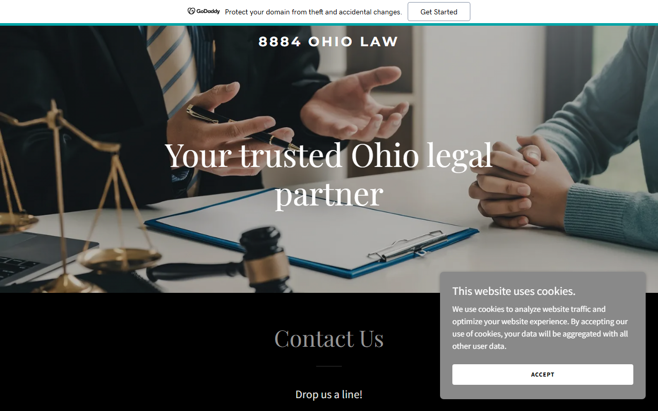 8884ohiolaw.com screenshot