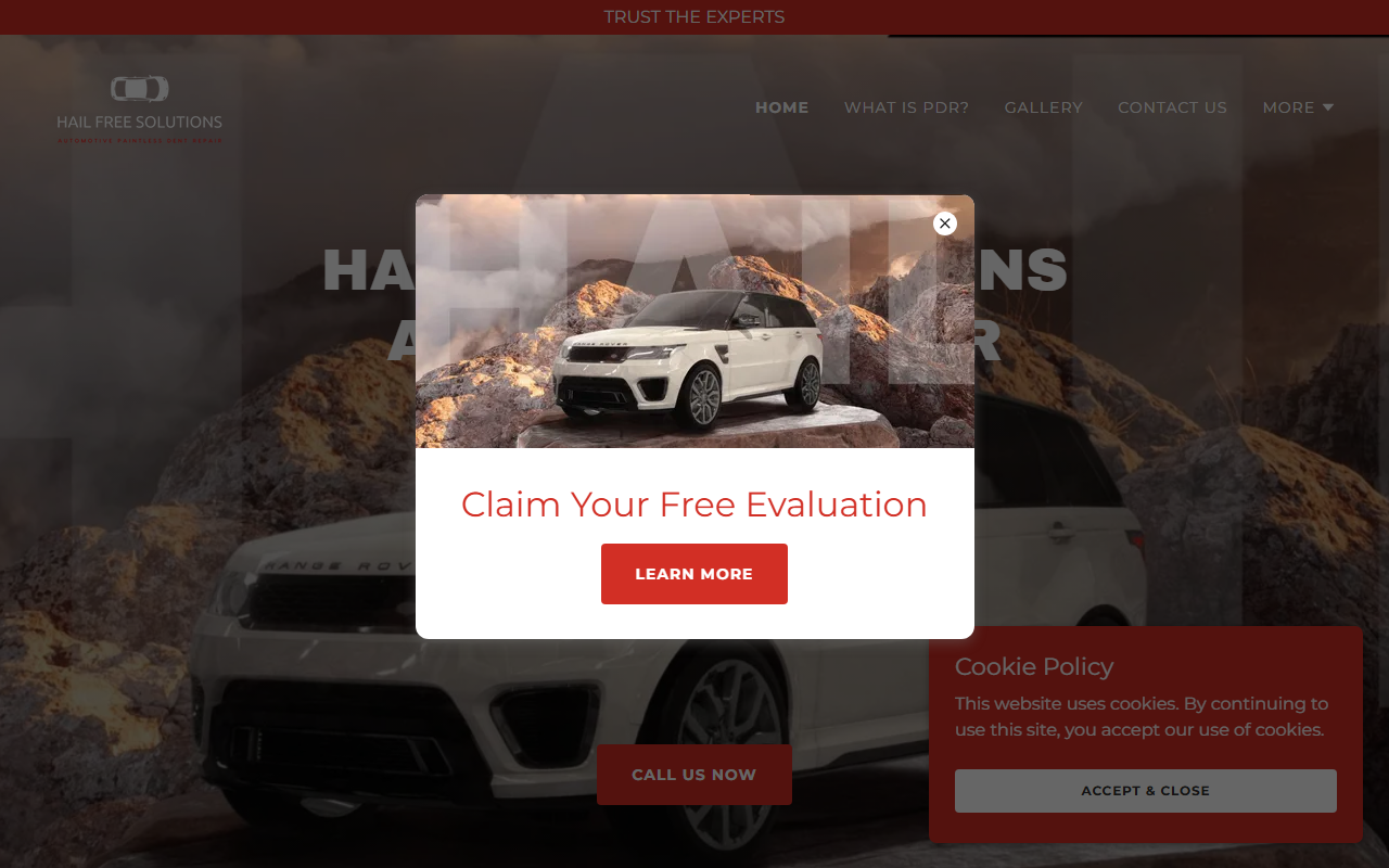 888511hail.com screenshot