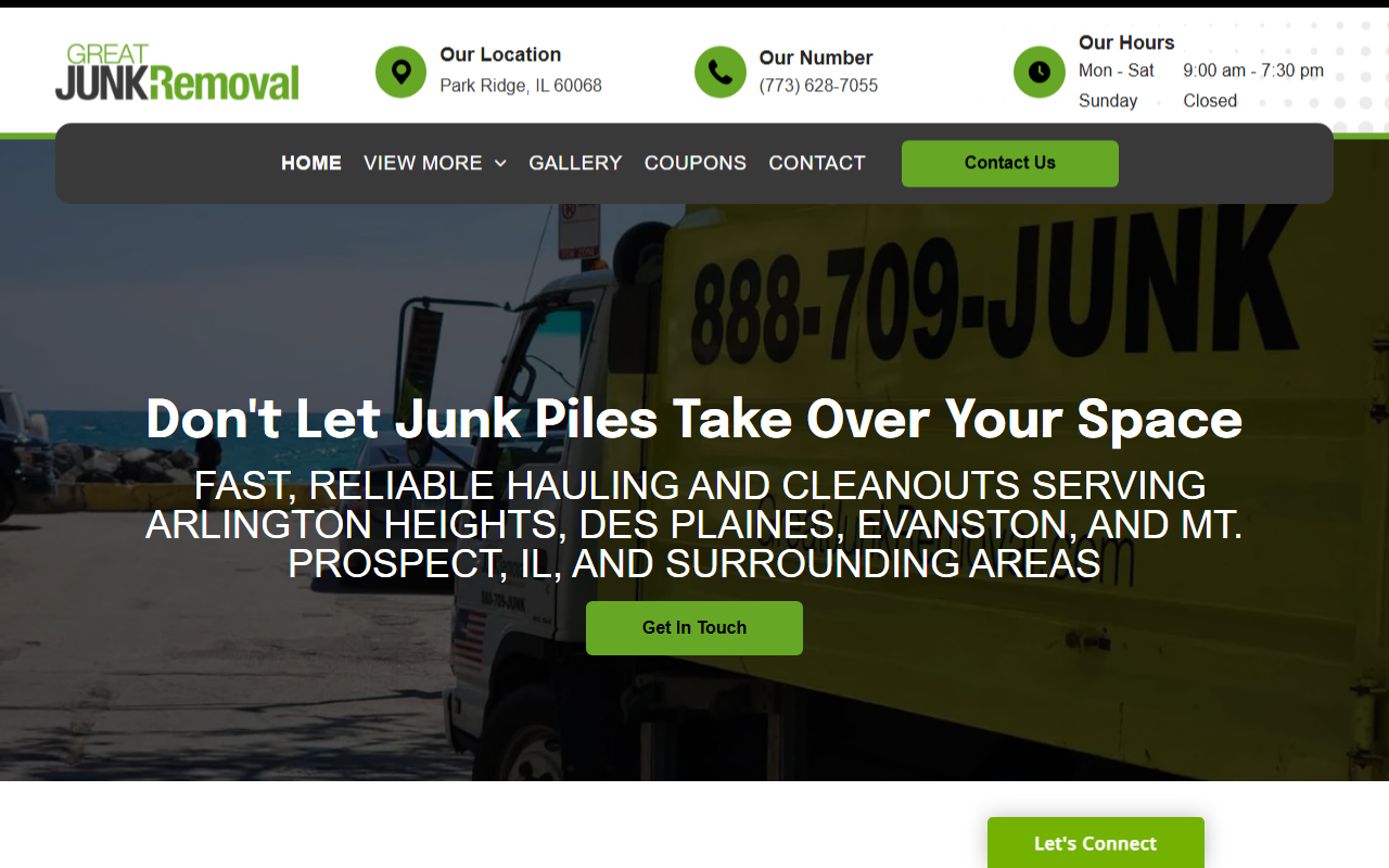 888709junk.com screenshot