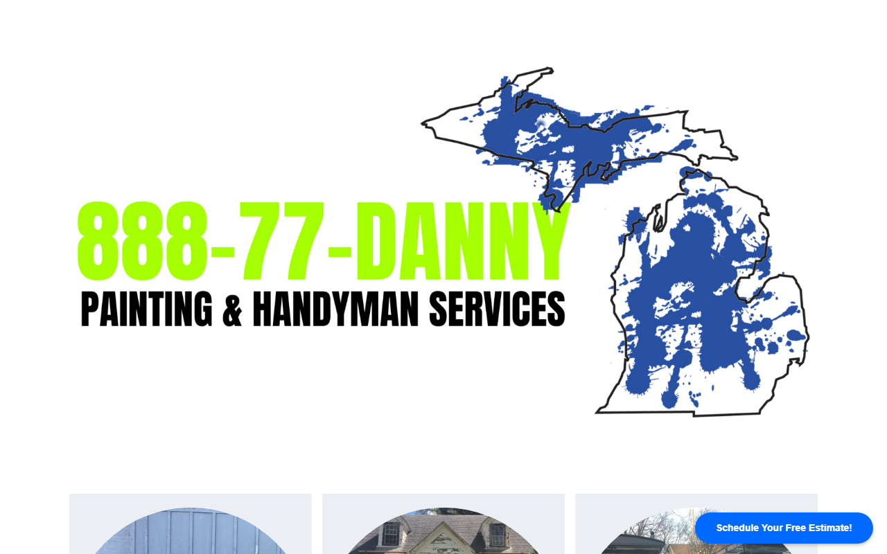88877danny.com screenshot