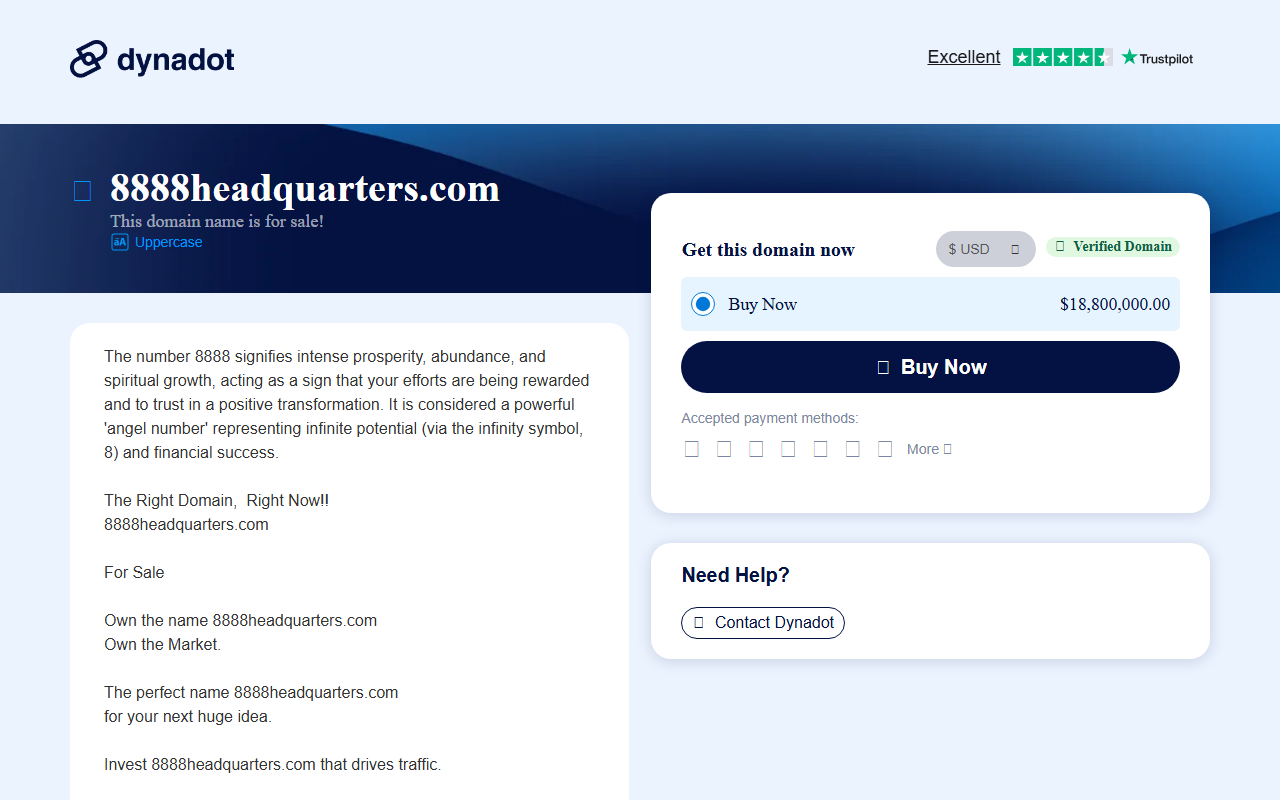 8888headquarters.com screenshot
