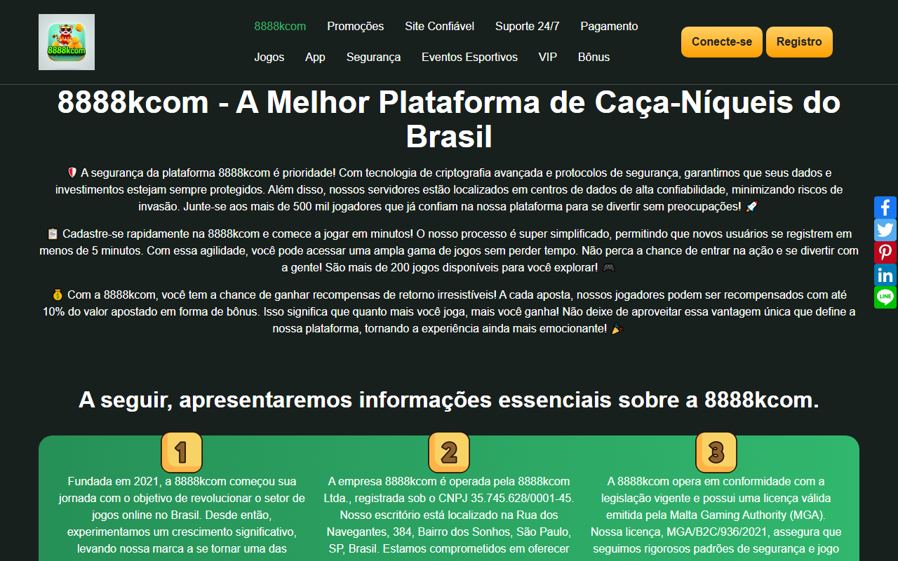 8888kcomlogin.com screenshot