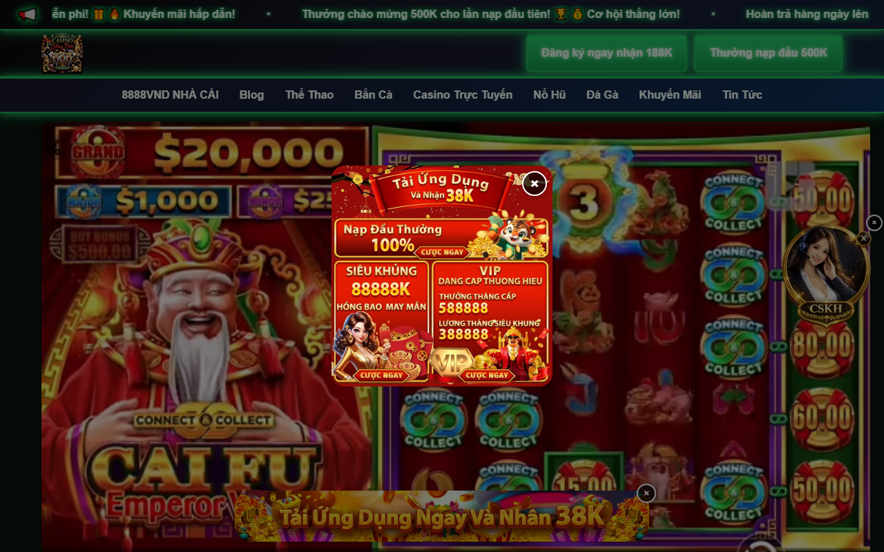 8888vndbookiebet.com screenshot
