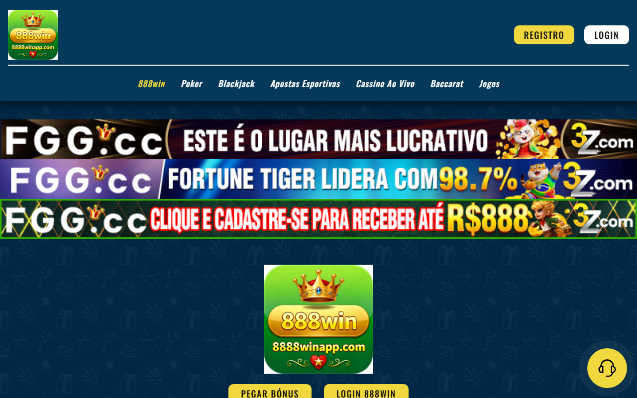 8888winapp.com screenshot