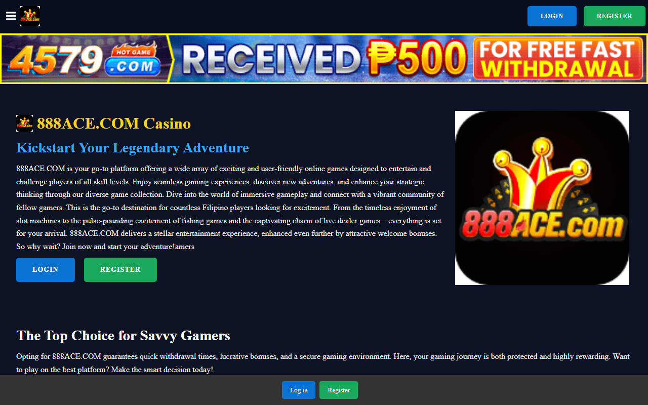 888acedownload.com screenshot