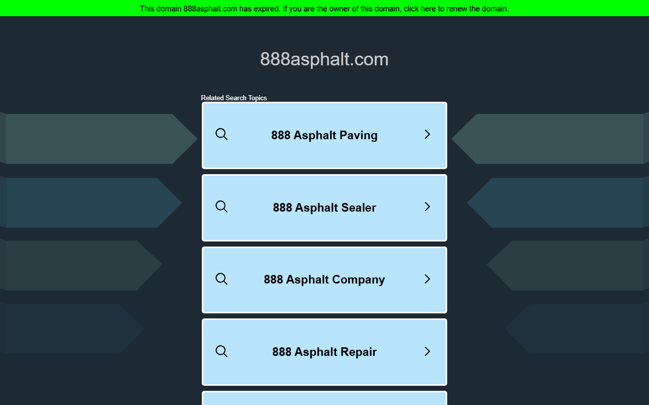888asphalt.com screenshot