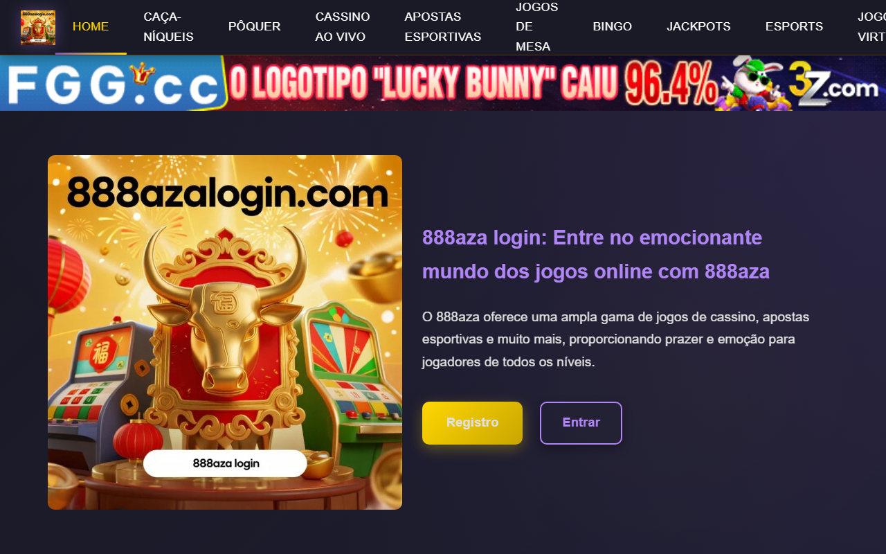 888azalogin.com screenshot