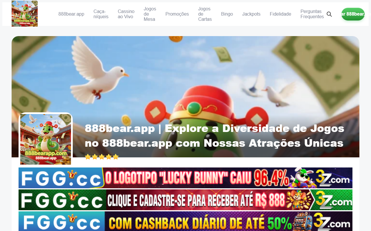 888bearapp.com screenshot
