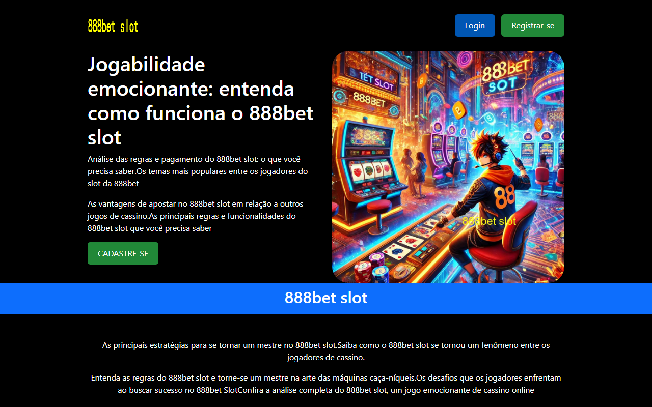888bet-slot.com screenshot